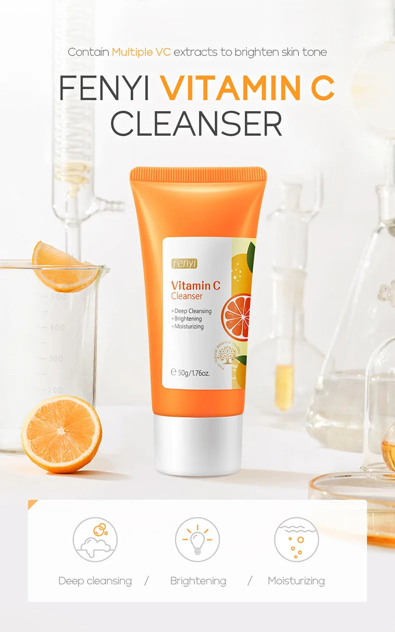 Gel Limpiador Facial Glamavi – Té Verde, Vitamina C o Sakura