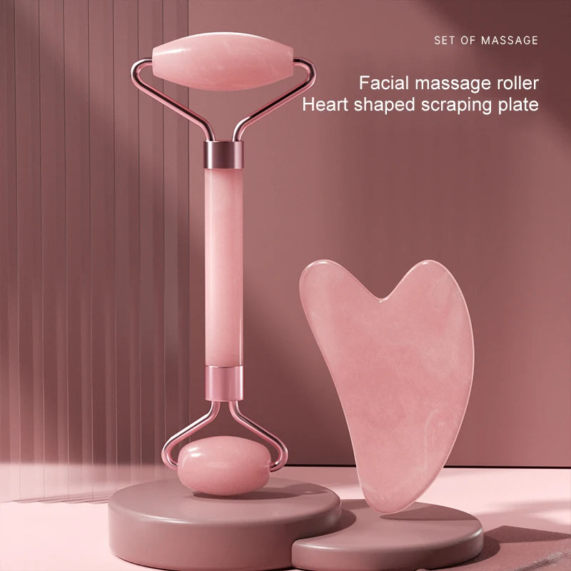 Rodillo & Gua Sha Set | Ritual de Piel Glamavi