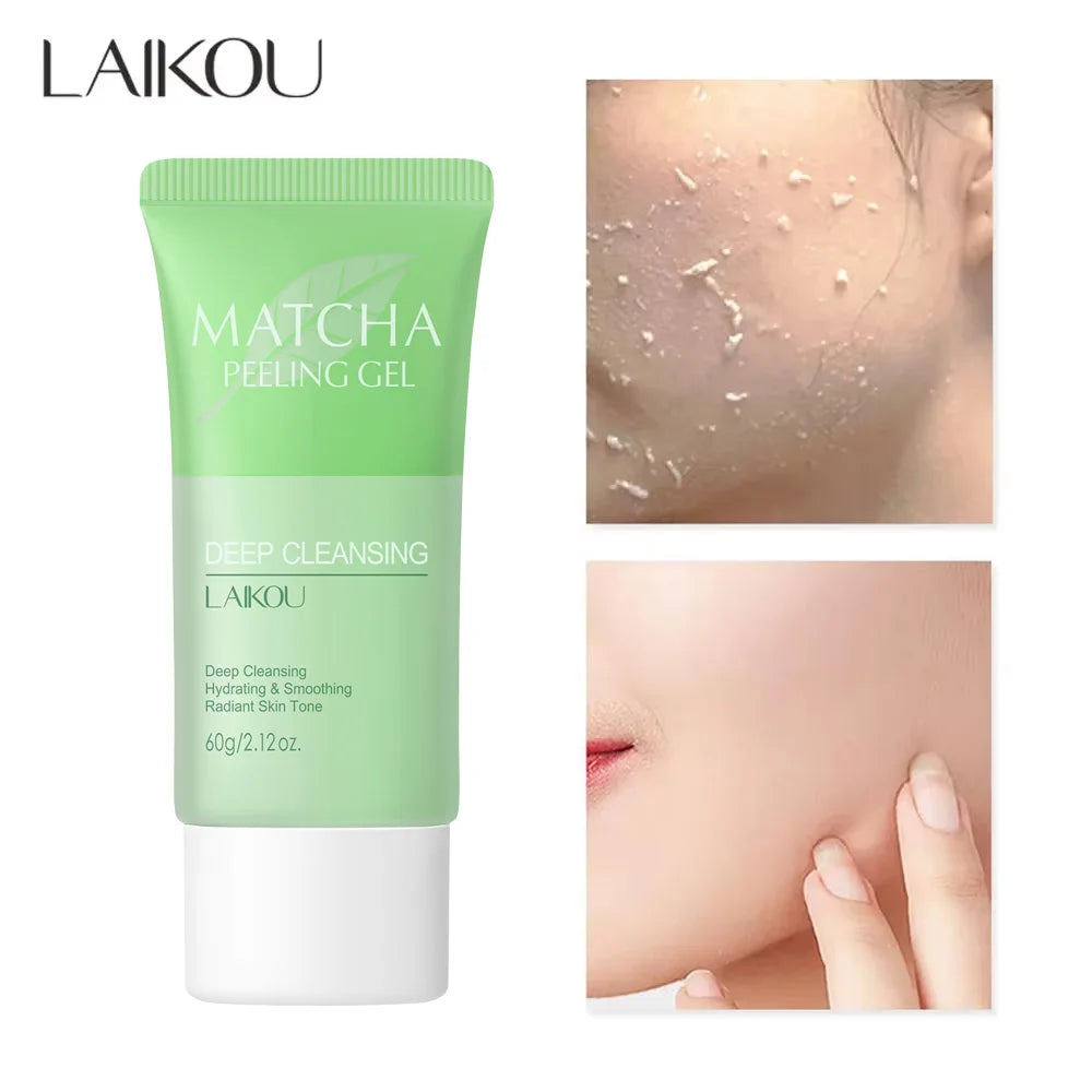 Bloomé Matcha – Gel Exfoliante Facial Suave | Glamavi
