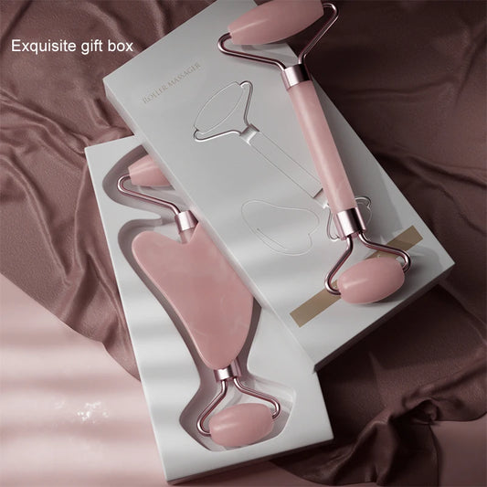 Rodillo & Gua Sha Set | Ritual de Piel Glamavi