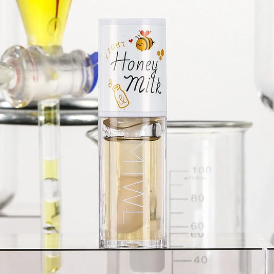 Aceite Labial Nutritivo Glamavi – Honey Milk & White Peach Oolong