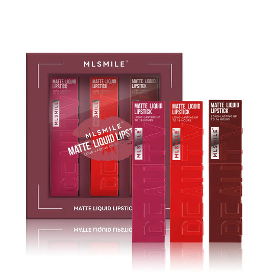 Velvet Lips Trio | Set de Labiales Líquidos Glamavi